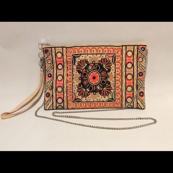 New Jalyn Sole Society Colorful Boho Chic Handbag - Picture 6 of 6